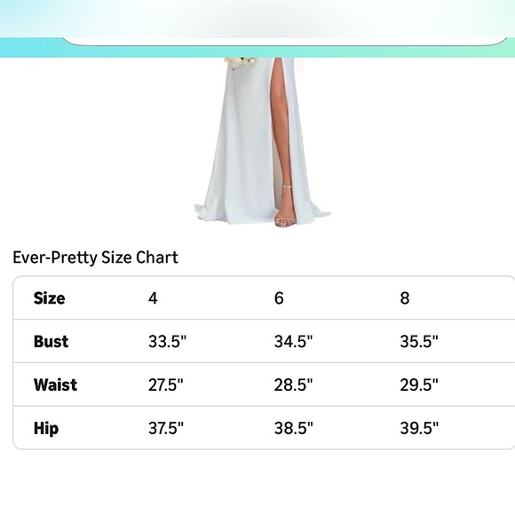 Classic V-Neck Mermaid Bodycon Slit White Wedding Dresses - Picture 8 of 8